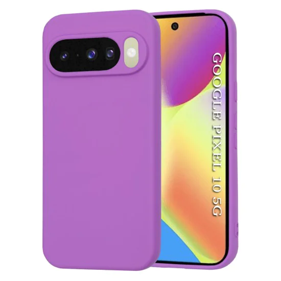 Калъф за Google Pixel 10 / 10 Pro - SoftFlex - Лилав