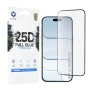 Протектор за iPhone 17 Air - Lito - 2.5D FullGlue Glass - Черен