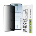 Протектор за iPhone 17 Air - Techsuit - 111D Privacy Full Glue - Черен