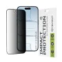 Протектор за iPhone 17 Air - Techsuit - 111D Privacy Full Glue - Черен