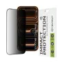 Протектор за iPhone 17 Pro Max - Techsuit - 111D Privacy Full Glue - Черен