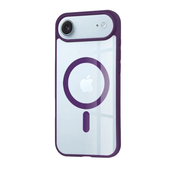 Калъф за iPhone 17 Air - Techsuit - MagSafe Pro - Лилав