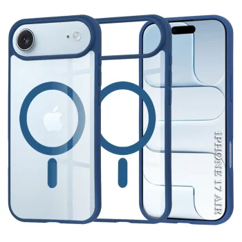 Калъф за iPhone 17 Air - Techsuit - MagSafe Pro - Син