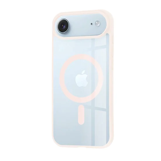 Калъф за iPhone 17 Air - Techsuit - MagSafe Pro - Nude Розов