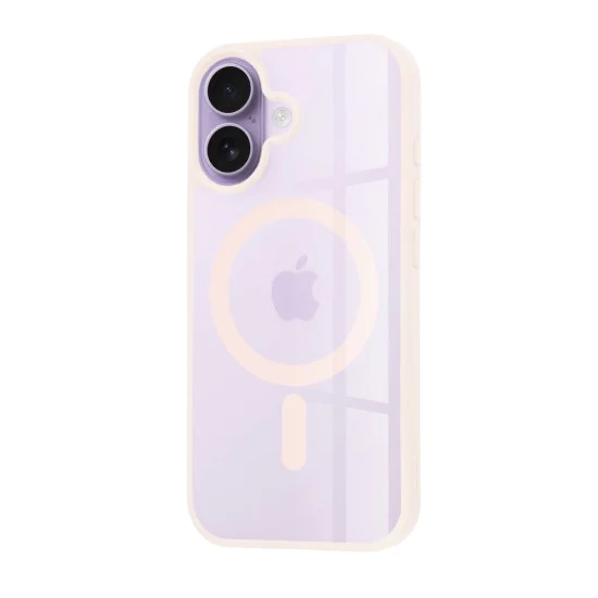 Калъф за iPhone 17 - Techsuit - MagSafe Pro - Nude Розов