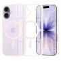 Калъф за iPhone 17 - Techsuit - MagSafe Pro - Nude Розов