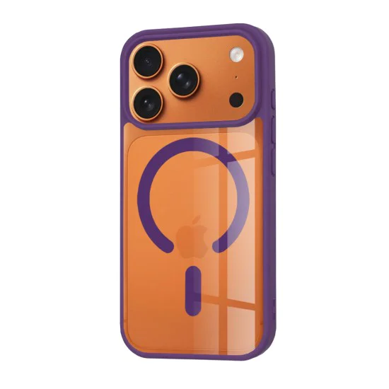 Калъф за iPhone 17 Pro Max - Techsuit - MagSafe Pro - Лилав