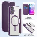 Калъф за iPhone 17 - Techsuit - SmartMag Book Case - Лилав