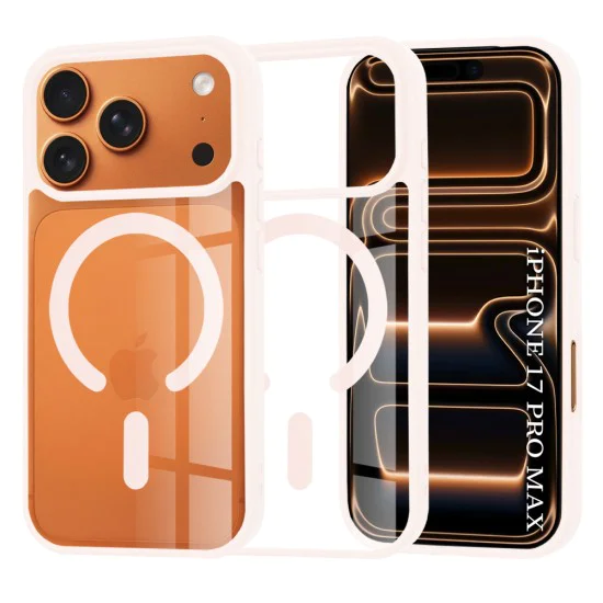 Калъф за iPhone 17 Pro Max - Techsuit - MagSafe Pro - Nude Розов