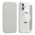 Калъф за iPhone 17 - Techsuit - SmartMag Book Case - Сив