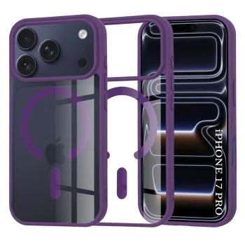 Калъф за iPhone 17 Pro - Techsuit - MagSafe Pro - Лилав