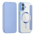 Калъф за iPhone 17 - Techsuit - SmartMag Book Case - Светло Син
