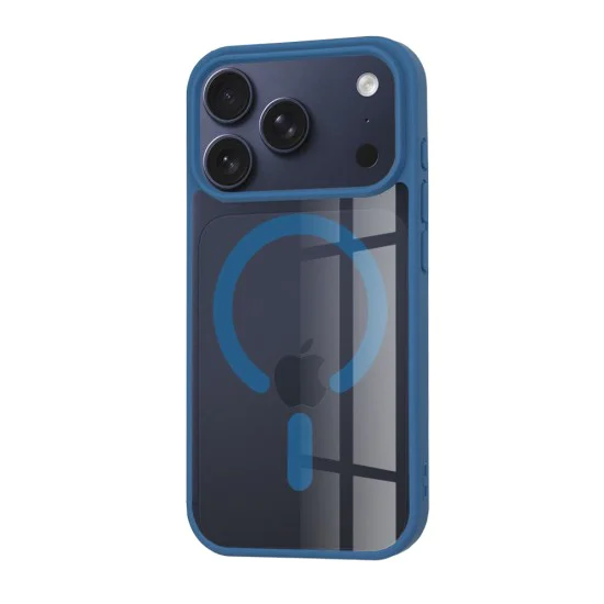 Калъф за iPhone 17 Pro - Techsuit - MagSafe Pro - Син