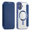 Калъф за iPhone 17 - Techsuit - SmartMag Book Case - Син