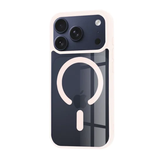Калъф за iPhone 17 Pro - Techsuit - MagSafe Pro - Nude Розов