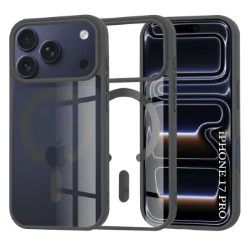 Калъф за iPhone 17 Pro - Techsuit - MagSafe Pro - Черен