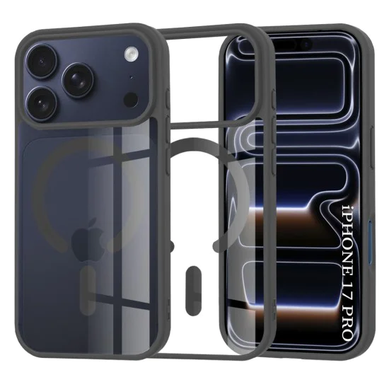 Калъф за iPhone 17 Pro - Techsuit - MagSafe Pro - Черен