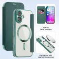 Калъф за iPhone 17 - Techsuit - SmartMag Book Case - Зелен