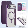 Калъф за iPhone 17 Air - Techsuit - SmartMag Book Case - Лилав