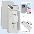 Калъф за iPhone 17 Air - Techsuit - SmartMag Book Case - Сив
