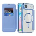 Калъф за iPhone 17 Air - Techsuit - SmartMag Book Case - Светло Син