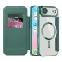 Калъф за iPhone 17 Air - Techsuit - SmartMag Book Case - Зелен