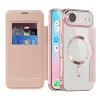 Калъф за iPhone 17 Air - Techsuit - SmartMag Book Case - Розов
