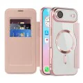 Калъф за iPhone 17 Air - Techsuit - SmartMag Book Case - Розов