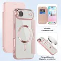 Калъф за iPhone 17 Air - Techsuit - SmartMag Book Case - Розов