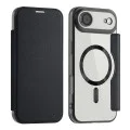 Калъф за iPhone 17 Air - Techsuit - SmartMag Book Case - Черен