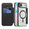 Калъф за iPhone 17 Air - Techsuit - SmartMag Book Case - Черен