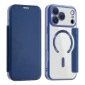 Калъф за iPhone 17 Pro Max - Techsuit - SmartMag Book Case - Син
