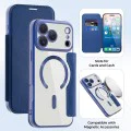 Калъф за iPhone 17 Pro Max - Techsuit - SmartMag Book Case - Син