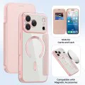 Калъф за iPhone 17 Pro - Techsuit - SmartMag Book Case - Розов