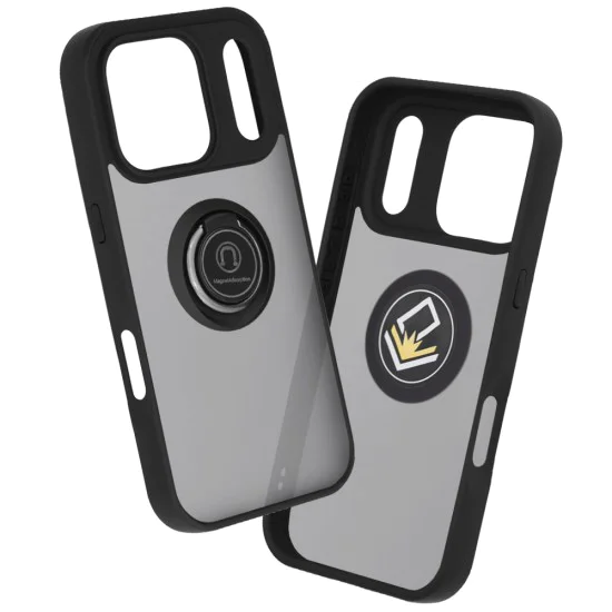 Калъф за iPhone 17 Pro Max - Techsuit - Glinth - Черен
