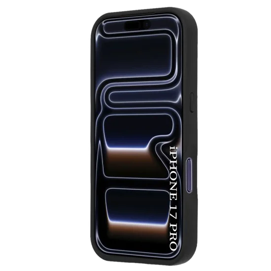 Калъф за iPhone 17 Pro - Techsuit - Glinth - Черен