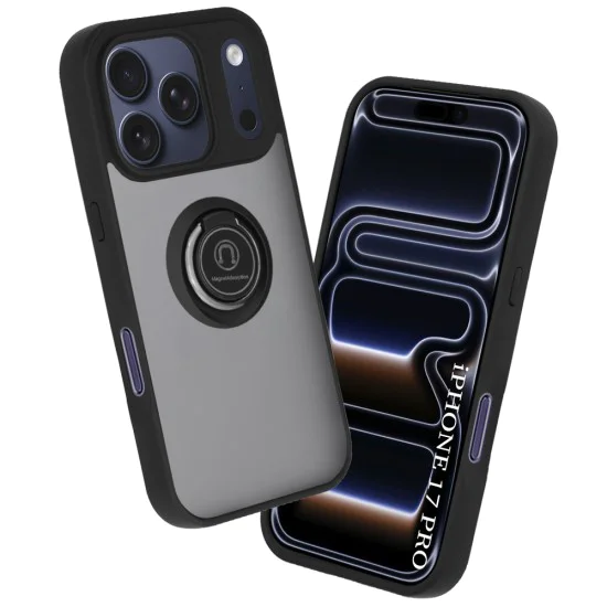 Калъф за iPhone 17 Pro - Techsuit - Glinth - Черен