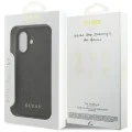 Калъф за iPhone 17 - Guess - Hardcase 4G Classic (GUHCP17SG4GFGR) - Черен