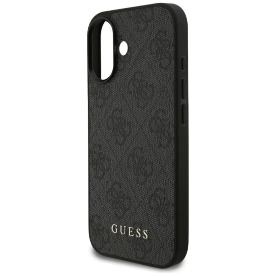 Калъф за iPhone 17 - Guess - Hardcase 4G Classic (GUHCP17SG4GFGR) - Черен