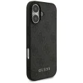 Калъф за iPhone 17 - Guess - Hardcase 4G Classic (GUHCP17SG4GFGR) - Черен