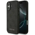 Калъф за iPhone 17 - Guess - Hardcase 4G Classic (GUHCP17SG4GFGR) - Черен