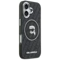 Калъф за iPhone 17 - Karl Lagerfeld - IML MagSafe (KLHMP17SHMKBKHOK) - Черен