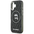 Калъф за iPhone 17 - Karl Lagerfeld - IML MagSafe (KLHMP17SHMKBKHOK) - Черен