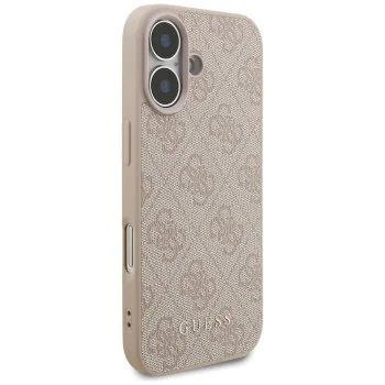 Калъф за iPhone 17 - Guess - Hardcase 4G Classic (GUHCP17SG4GFPI) - Розов