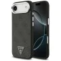 Калъф за iPhone 17 Air - Guess - Hardcase 4G Triangle Logo MagSafe (GUHMP17MP4TSRCMK) - Черен