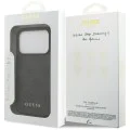 Калъф за iPhone 17 Pro - Guess - Hardcase 4G Classic (GUHCP17LG4GFGR) - Черен