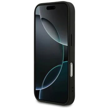 Калъф за iPhone 17 Pro - Guess - Hardcase 4G Classic (GUHCP17LG4GFGR) - Черен