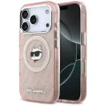 Калъф за iPhone 17 Pro Max - Karl Lagerfeld - IML MagSafe (KLHMP17XHMKBCHOP) - Розов