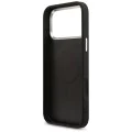 Калъф за iPhone 17 Pro Max - Guess - Hardcase 4G Triangle Logo MagSafe (GUHMP17XP4TSRCMK) - Черен