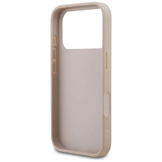 Калъф за iPhone 17 Pro - Guess - Hardcase 4G Classic (GUHCP17LG4GFPI) - Розов